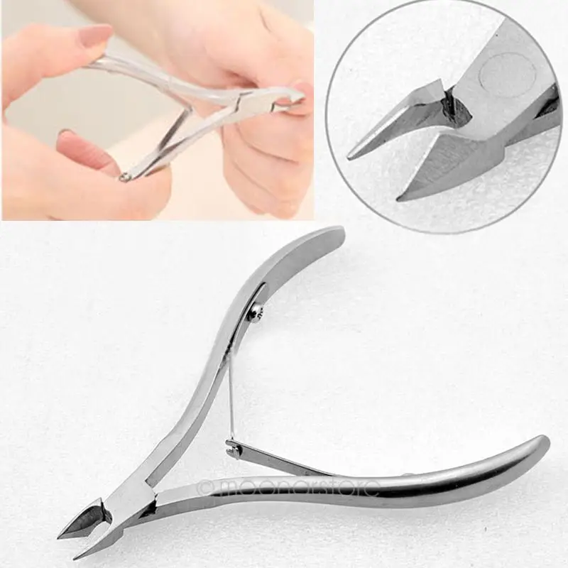 

Practical Cuticle Nail Art Stainless Steel Nipper Clipper Manicure Plier Cutter Tool *41