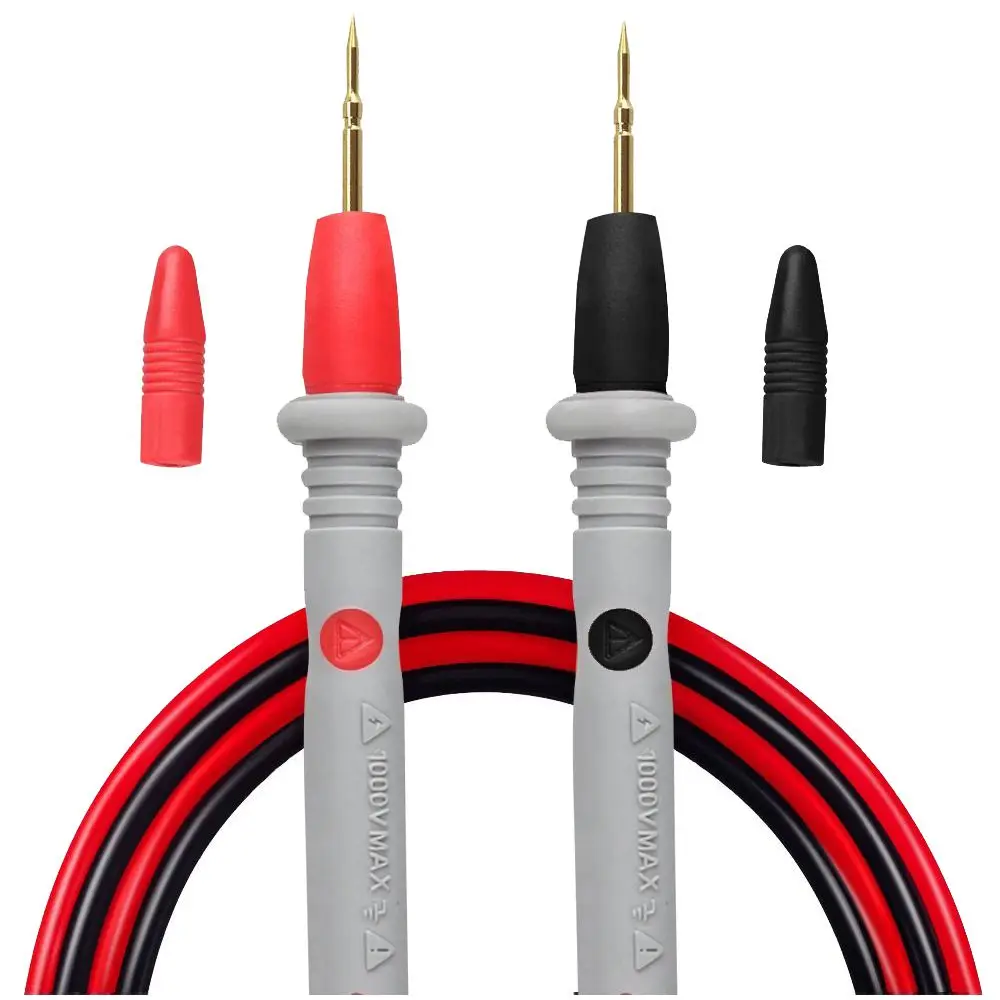 LIXF 2x Multimeter Test Leads Banana Plug Test Probes 20A 1000V Red+blackin Multimeters from