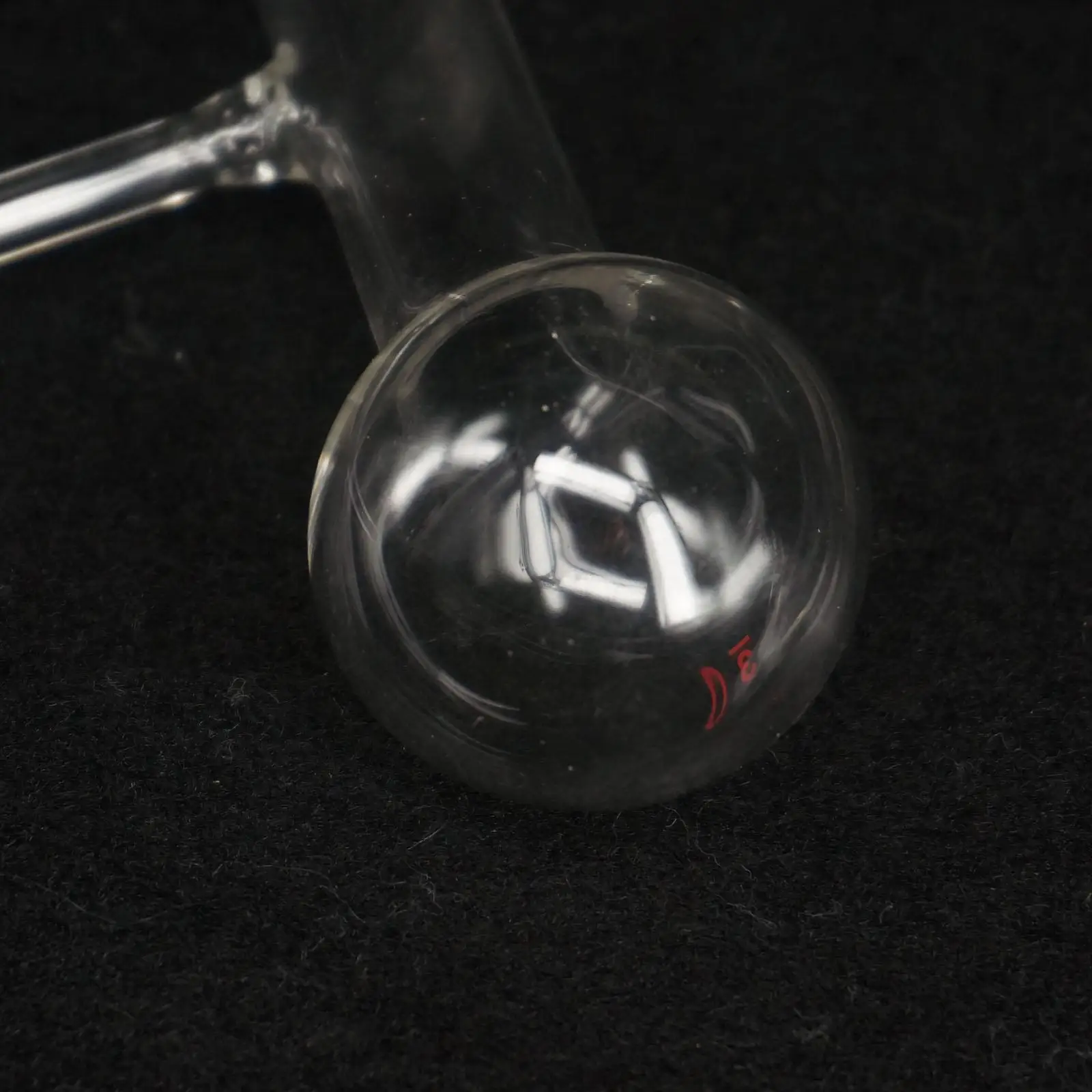 Glass Distillation Flask Round Bottom with Side Arm 30ml