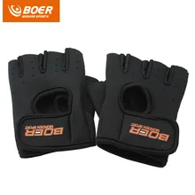 2016 New Gym Gloves Half Finger Body Building Training Weight Lifting Sport Fitness Gloves Women Men Dumbbell Exercise