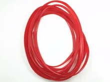 5 Metros Vermelho Grille Interior Do Carro Cromo Estilo decoração de moldagem guarnição tampa quadro cromo tiras carro styling