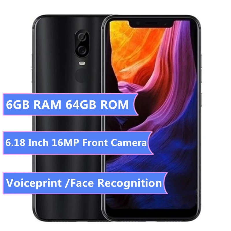 Пойдем U7 Iris Признание 4G смартфон 5 99 дюйма Helio P25 Octa Core 4 GB Оперативная память 64 Dual 13MP