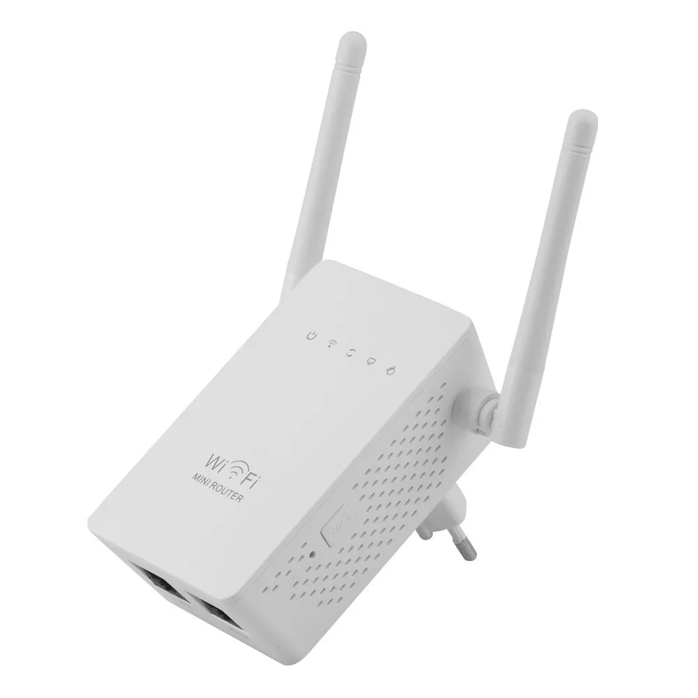 NOYOKERE двойная антенна 300 Мбит/с Wifi ретранслятор беспроводной расширитель диапазона 802.11N усилитель сигнала WLAN EU