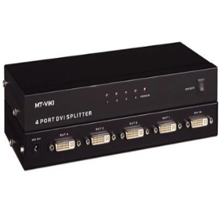 Hot MT-VIKI 4 Port DVI Splitter Video Distributor 1 Input 4 Output Multiple LCD Monitor Sync Display1920x1080 resolution MT-DV4H Hot MT-VIKI 4 Port DVI Splitter Video Distributor 1 Input 4 Output Multiple LCD Monitor Sync Display1920x1080 resolution MT-DV4H