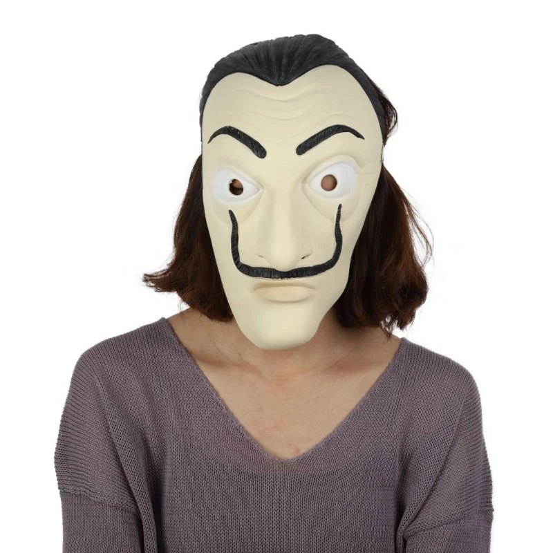 Новая забавная маска ужасов полный уход за кожей лица покрыта Новинка Хэллоуин маскарад тема латексная маска вечерние костюм вечеринок