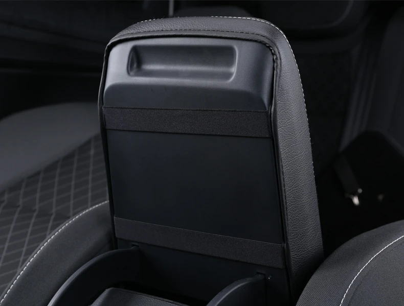 Центральный контейнер для SKODA KAROQ 2018 2019 подлокотник коробка из искусственной кожи