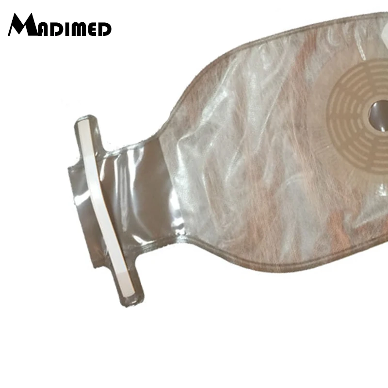 MADIMED цельная система Открытый колостомический пакет для илеостомии Ostomy Drainable мешочек для ухода за стомой коллекции фекалий утечки желчи