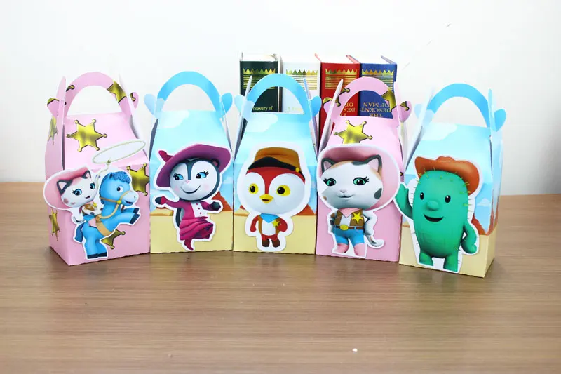 Callie Favor Box Candy Box Gift Box Cupcake Box Kids Birthday