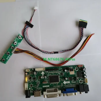 

Kit for LTN141BT08-002 Monitor M.N68676 1440X900 VGA DVI Panel Screen LVDS 40pin Controller board LED DIY 14.1" HDMI LCD