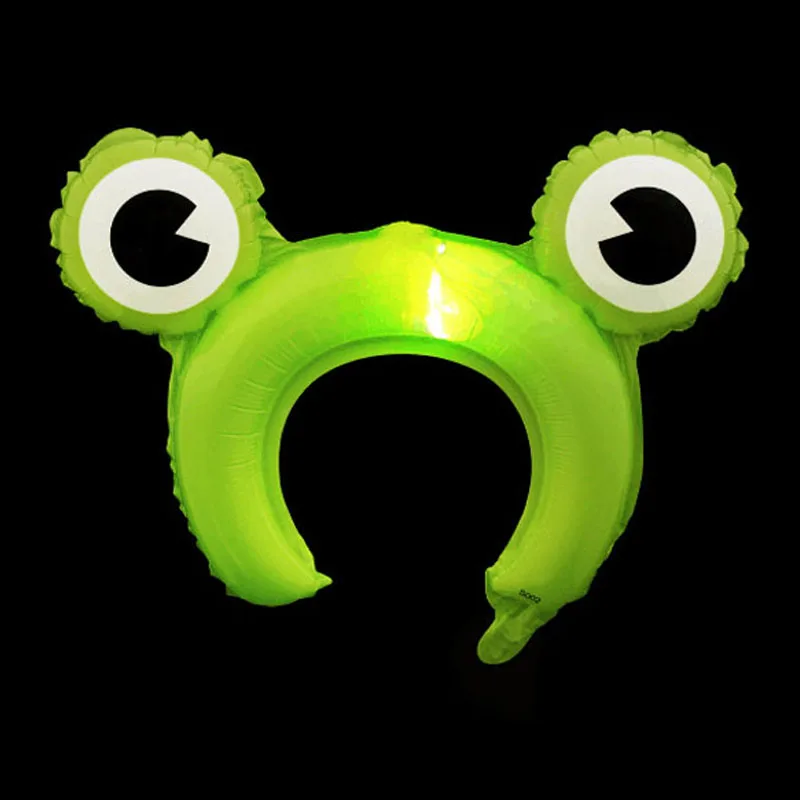 

Cute Birthday Party Children's day Gift Foil Balloon Hairband LED Headband Hair Accessories for Kids Adults Giraffe Tiger