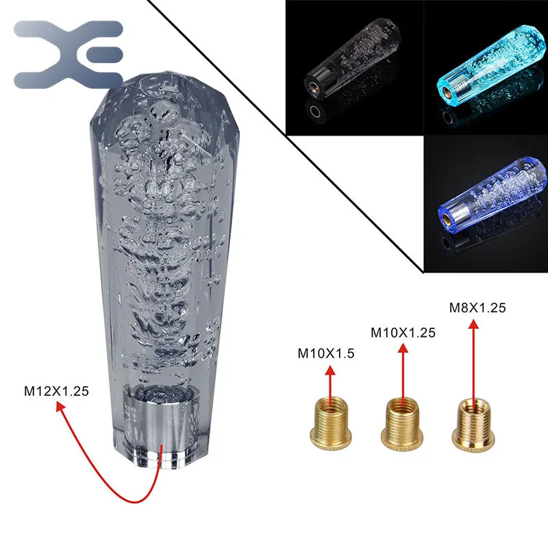 3 Colors Shift Knobs For Shift Lever 150mm Diamond Car Gear Shift Knob