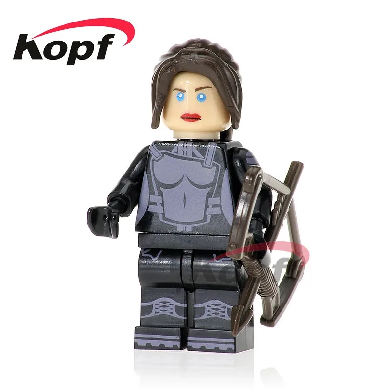 

Kill Bill Vol.1 Ketnis Peeta Lara Croft Nathan Drake Uma Thurman Super Heroes Building Blocks Bricks DIY Toys for children KL072