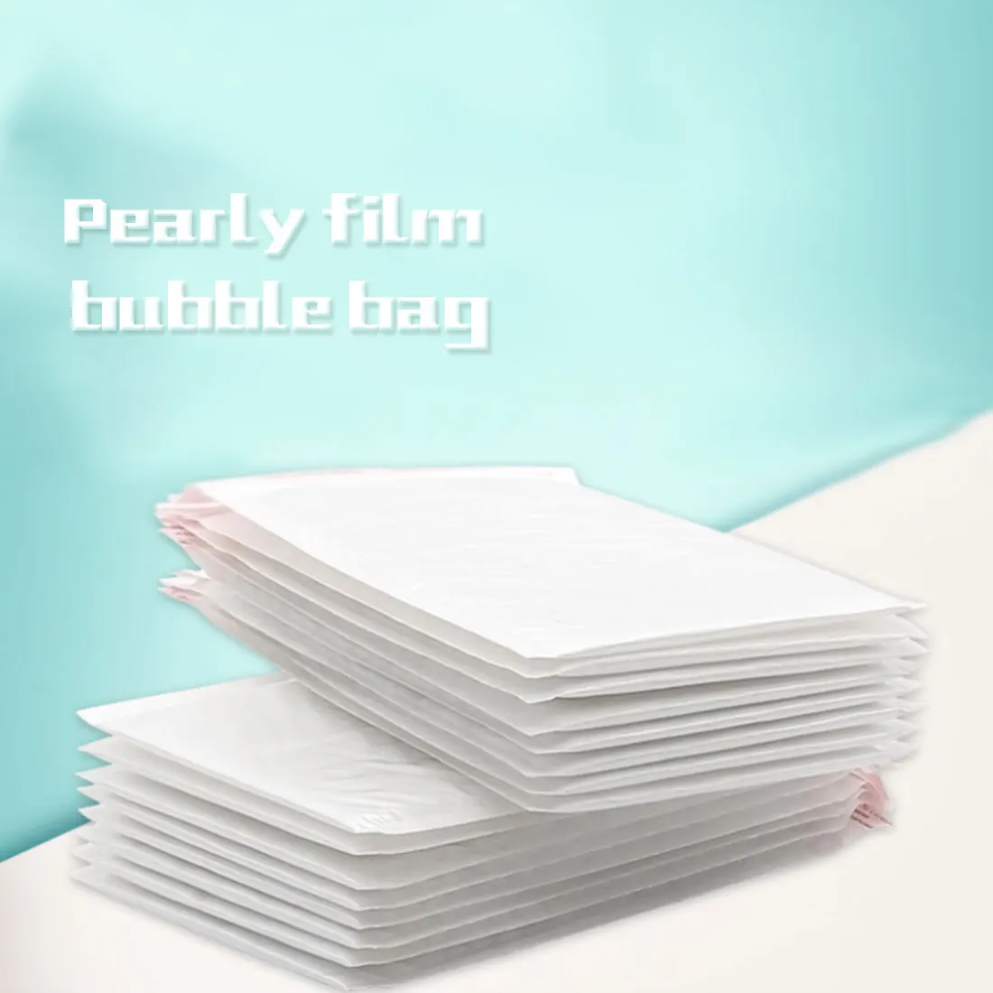 FangNymph 10 PCS 11*11cm Envelope White Waterproof Pearl Film Bubble
