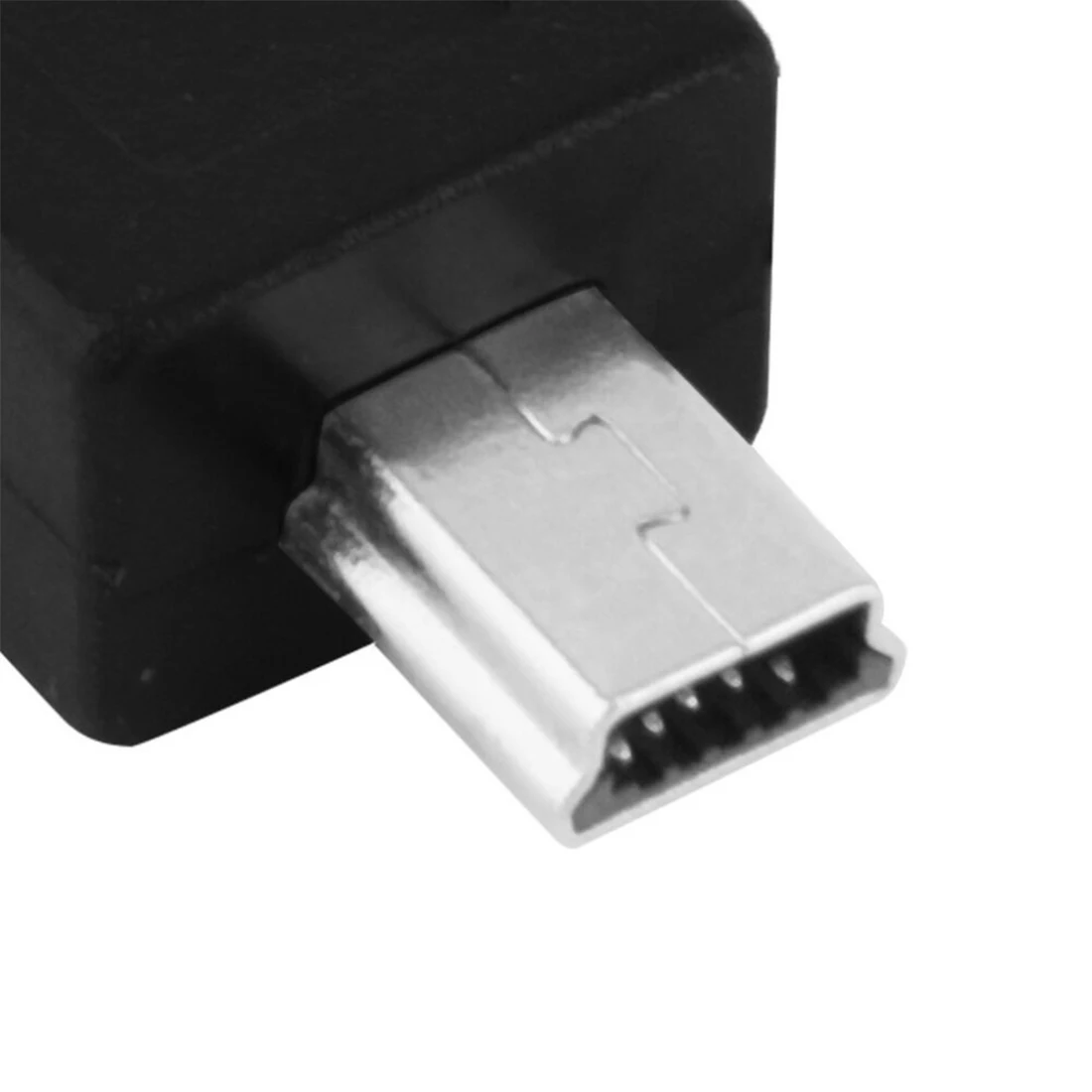Marsnaska портативный и стильный черный цвет Micro USB гнездо к Mini Мужской адаптер
