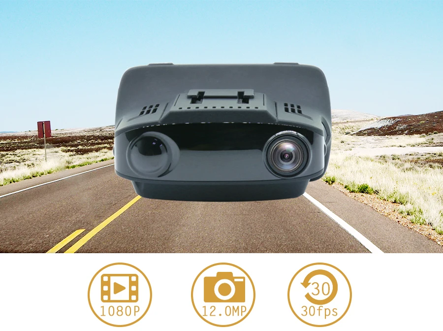 Kommander Ambarella A7LA50 автомобиля Камера Автомобильный видеорегистратор Антирадары встроенный gps база speedcam Камера s 3 в 1 Dashcam для русский