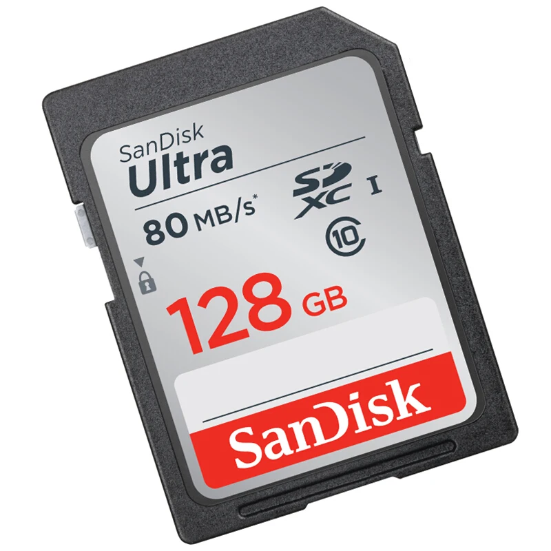 SanDisk Карта памяти SDHC/SDXC класс 10 16 ГБ 32 64 128 ГБ|Карты памяти| |