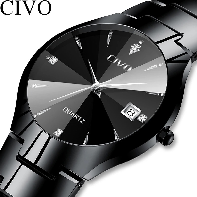 Quartz Watch Business Casual Men Women 