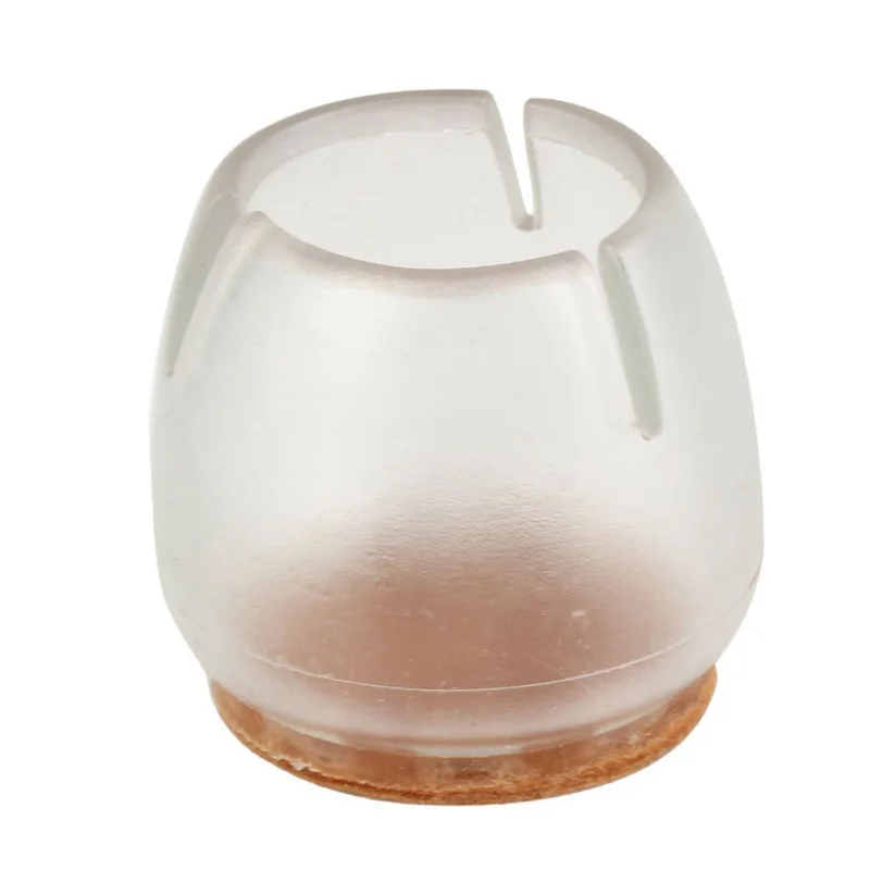 Силиконовые накладки на ножки стула Нескользящие прозрачные чехлы для мебельных