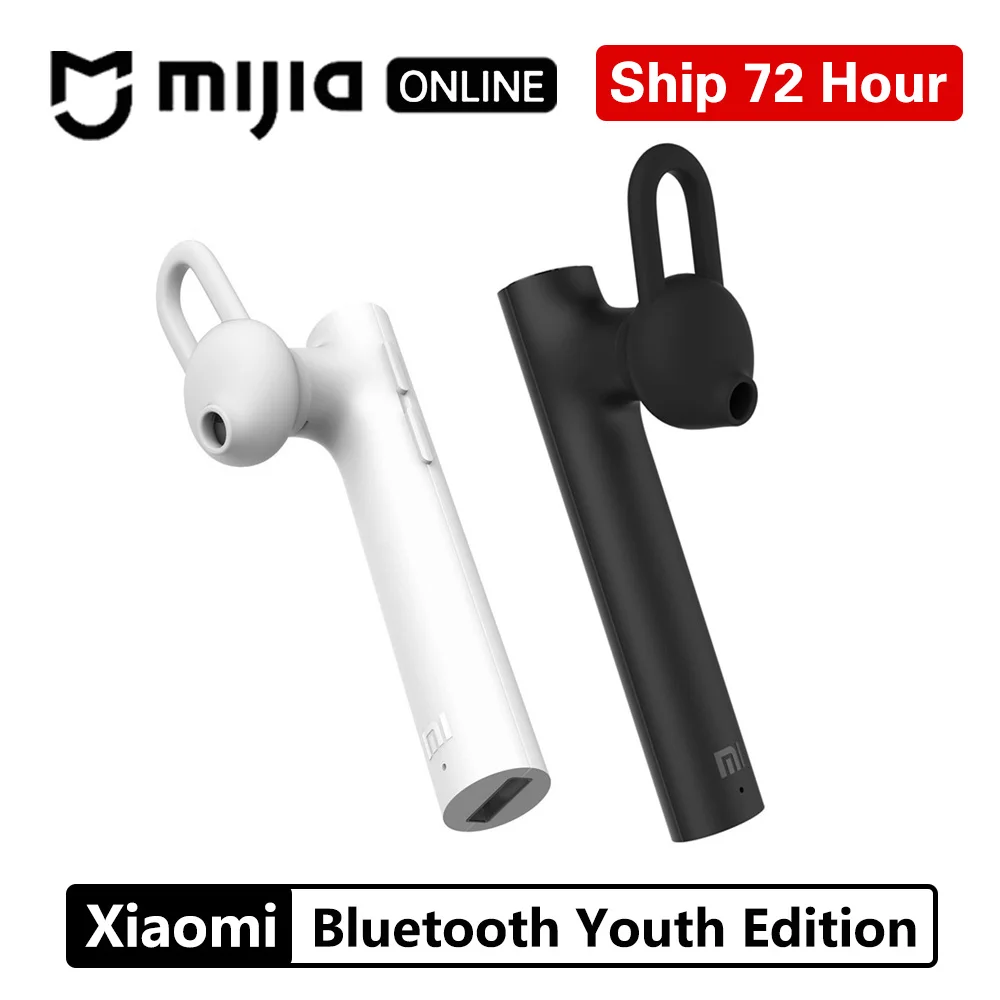 

Xiaomi Mi Wireless Bluetooth Earphone Headset Youth Edition Bluetooth 4.1 Volume Control Handsfree With Build-in Mic Earpieces