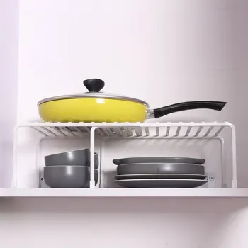 

A1 Retractable kitchen pot rack seasoning dish rack bathroom layered storage rack cabinets layered shelf wx8311410