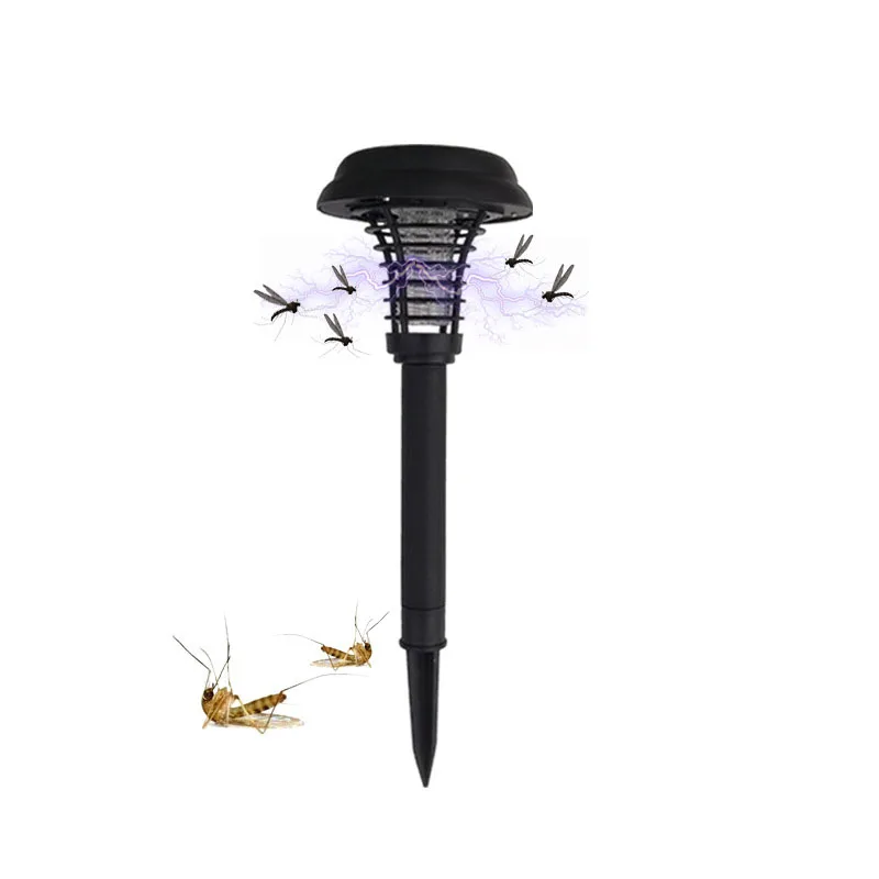 

Solar Mosquito Light LED round Plastic Outdoor Garden Rainproof Lawn Light Anti-mosquito
