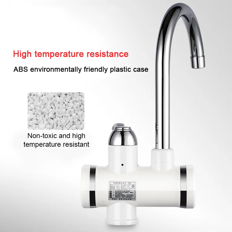 Цифровой электрический водонагреватель кран мгновенный горячий водонагреватель кран для холодного нагрева проточный Мгновенный водонагреватель EUPlug