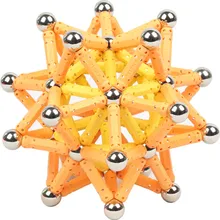 

50/200 PCS Magnet Toys Bars Metal Balls Magnetic Building Blocks Construction Designer Educational DIY toddler Toys For Children