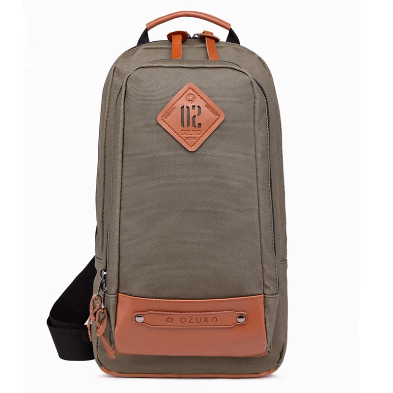 

New Men's Chest Bag Creative Fashion Diagonal Backpack Multi-Purpose Shoulder Diagonal Package