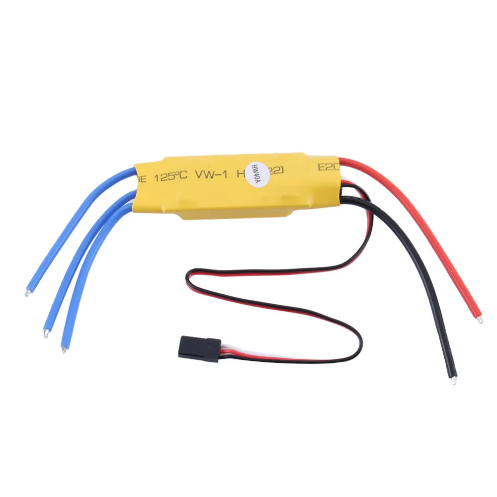 Вертолет на радиоуправлении 40A бесщеточный ESC контроллер скорости двигателя