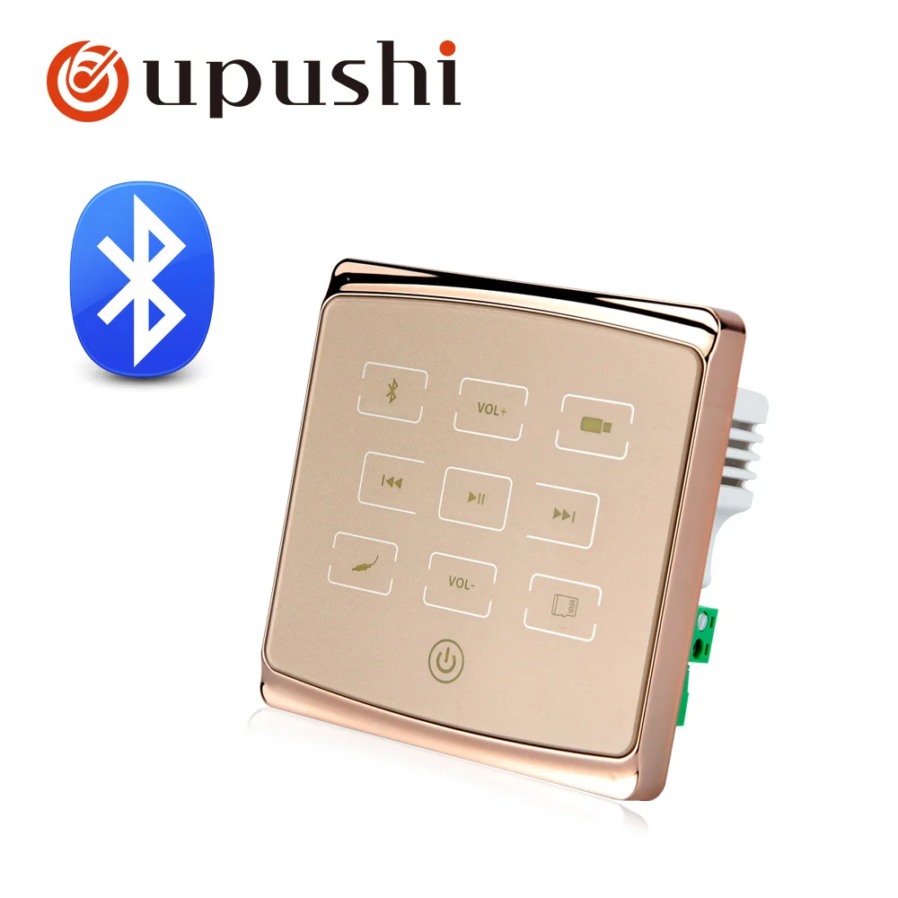 Oupushi A1 mini bluetooth 2*25W wall amplifier