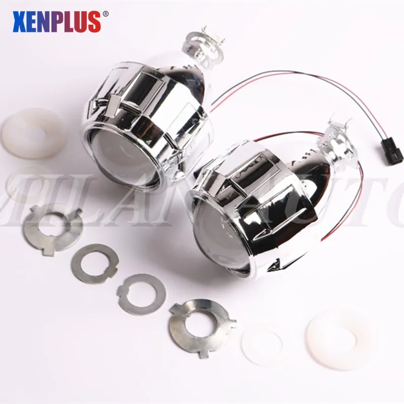 Линзы проектора Xenplus Bi xenon LHD RHD модифицированные HID 2 5 дюйма WST линзы для фар H7 H4