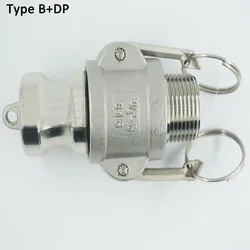 3 & Quot; Tipo B + Dp Acoplador de Leva de Acero Inoxidable 304 Acoplador de Desconexión Rápida 3 & Quot; Tipo B + Dp Acoplador de Leva de Acero Inoxidable 304 Acoplador de Desconexión Rápida