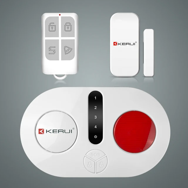 Kerui Wireless Siren Personal Alarm System For Office Ac Dc Home Kerui Wireless Siren Personal Alarm System For Office Ac Dc Home Security Loudly