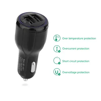 qc3 Fast Quick Charge 3.0 Stand Dual USB QC3.0 Car Charger 2.4A for Samsung Galaxy S6 for HTC M9 Nexus 6 LG G4 50pcs/lot
qc3 Fast Quick Charge 3.0 Stand Dual USB QC3.0 Car Charger 2.4A for Samsung Galaxy S6 for HTC M9 Nexus 6 LG G4 50pcs/lot