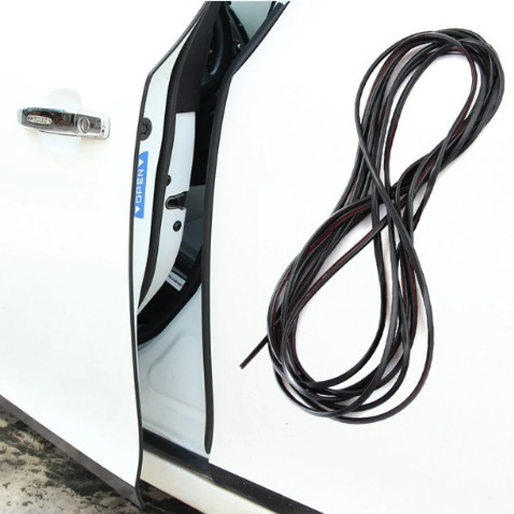 

Car Styling Door Edge Scratch Crash Strip Protection For Ford Focus 2 3 4 Mondeo Fusion Kuga Ecosport decoration accessories