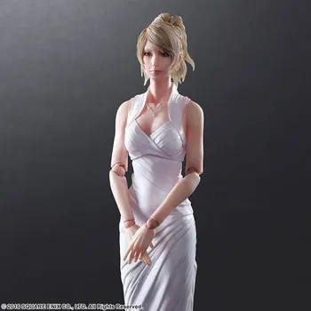 

PLAY ARTS 27cm Final Fantasy XV Lunafrena Nox Fleuret BJD Action Figure Model Toys