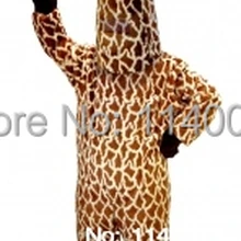 Костюм талисмана жирафа мультфильма карнавальный костюм вечерние