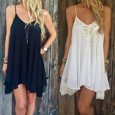  font b Women b font Summer font b Sexy b font Sleeveless Chiffon Evening Party