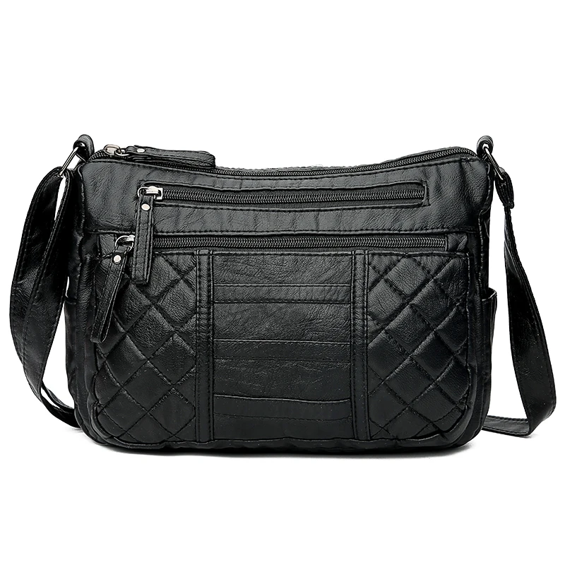 Annmouler moda feminina bolsa de ombro macio