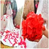 100 Uds de pétalos de rosa de seda flores rojo flor Artificial decoración para bodas y compromisos de amor el día de San Valentín fiesta ► Foto 2/6