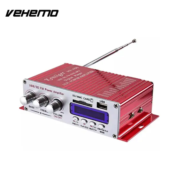 Special Price Stereo Smart Multi-Function Power Amplifier Car Electronics Player Automobile Motorcycle Car Amplifier DVD SD