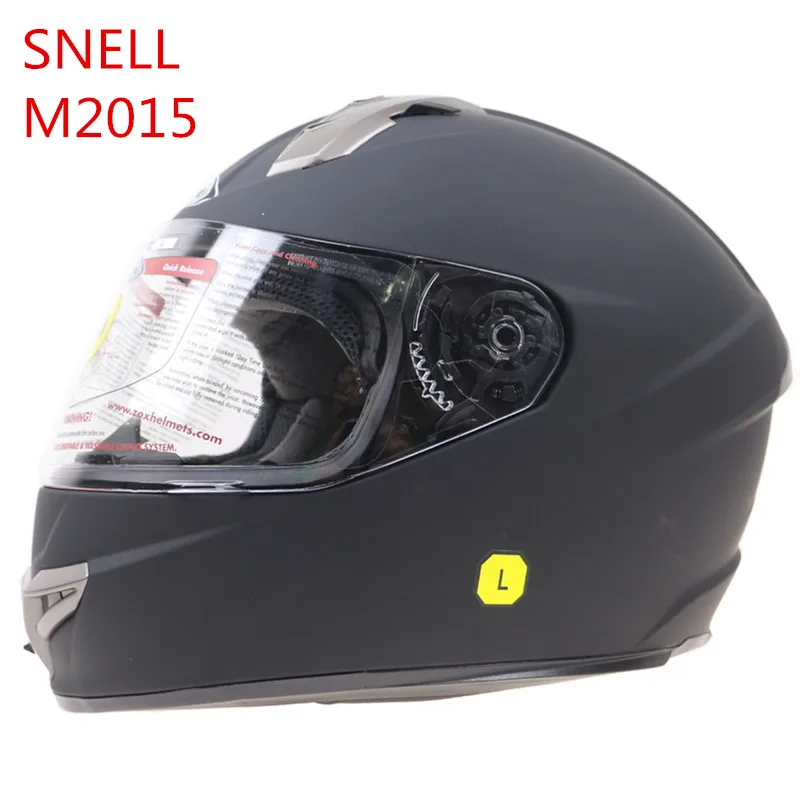 Racing helmet SNELL M2015 standard motorcycle helmet for real riders S M L XL available