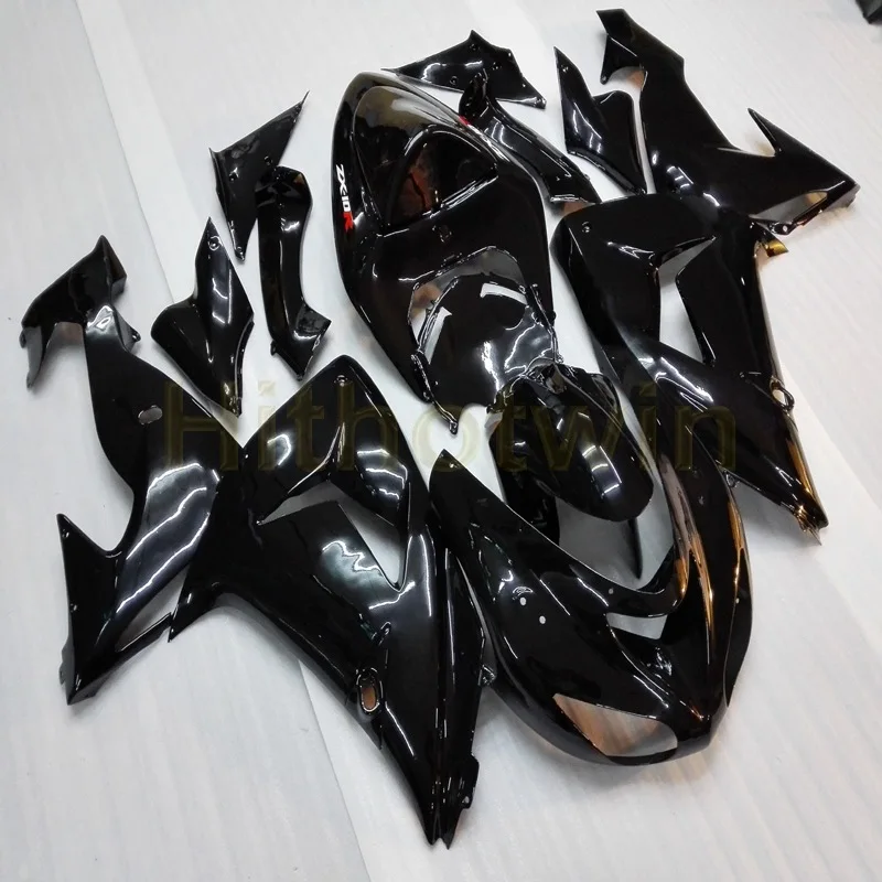 Пользовательские мотоциклетные Обтекатели для KAWASAKI ZX10R 2006 2007 ZX-10R 06 07 мотор панели+ Бесплатные Винты+ зеленый