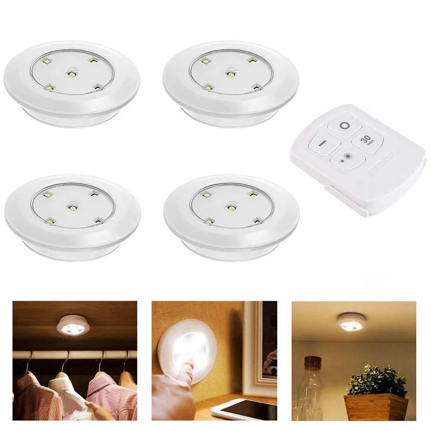 المحمولة عصا led-على اللاسلكية الصولجان ضوء قابل للتعديل سطوع تحت مجلس الوزراء المطبخ مصباح الخزانة إحساس اللمس ستريت ليلة ضوء