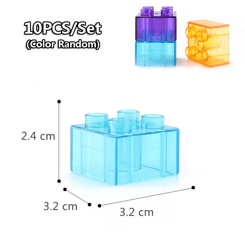 KidS Toys Big Size DIY Building Blocks Swing Dinosaurs Figures Animal Accessories Toys For Children Compatible With LegoINGly Duplo (20)
