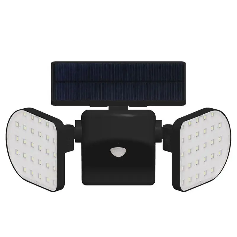 

56 LED Dual Head Solar Light Sensor Spotlight IP65 Waterproof Outdoor Lamp