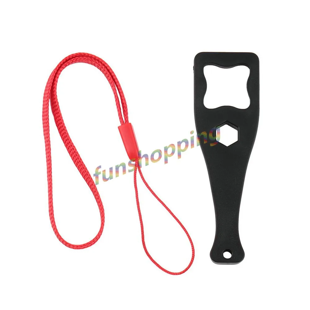 2X long + 2X short Screws + Wrench Tighten Thumb Knob Bolt Screw for GoPro Go Pro HD Hero 4 3+ 3 2 SJ4000 SJ5000 SJCAM Xiaomi Yi - ANKUX Tech Co., Ltd