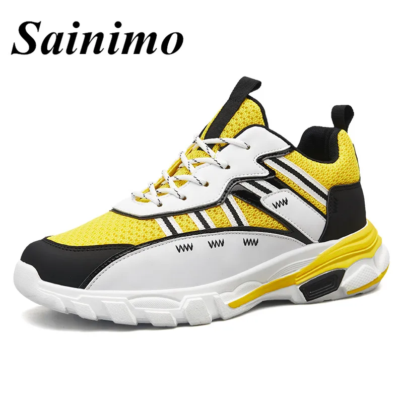 

2019 Summer Fashion Male Sneakers Men Casual Shoes Walking Outdoor Non-slip Adult Shoes Male Platform Sneakers chaussure homme