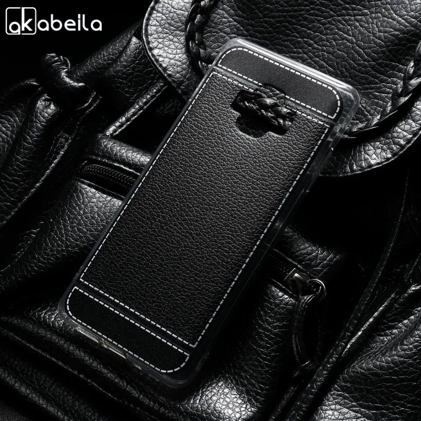 

AKABEILA Case For Vkworld S8 Case Silicone For Vkworld S8 Cover Soft TPU Litchi Shell Anti-Knock Protector For Vkworld S8