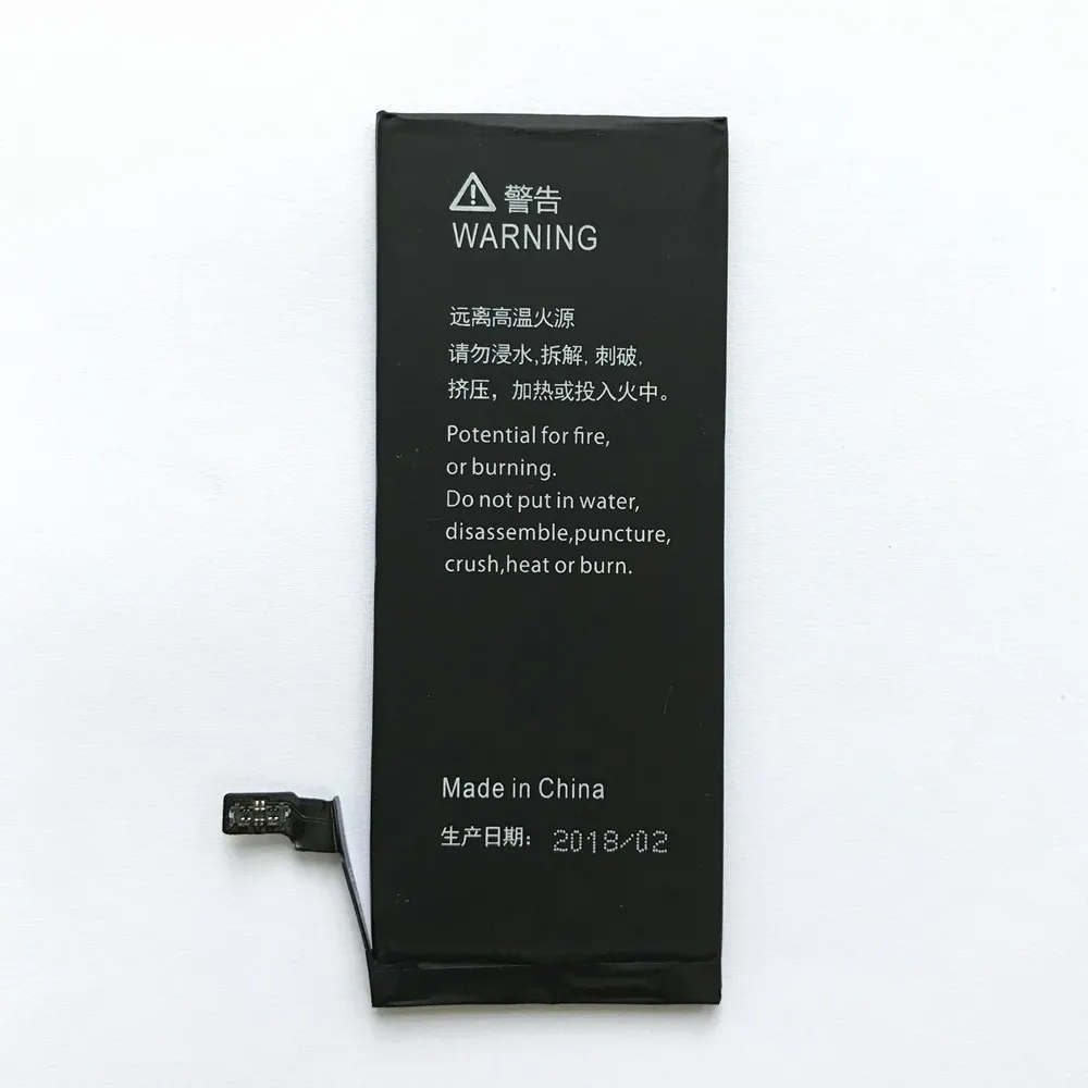 2018 Горячая Оригинальная батарея AYJ для iPhone 6G 6g 6 литий полимерная Замена Bateria 2121mAh